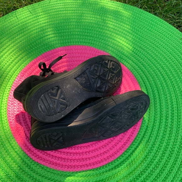 Converse mono black high tops 6 💋 - Picture 5 of 6